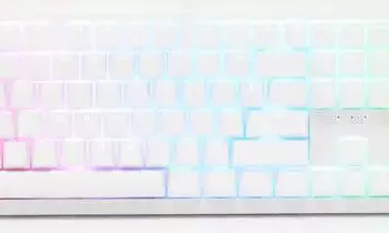 Ducky Zero White Cherry Speed Silver Rgb Trådløs Tastatur Geekd Dk