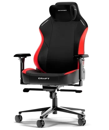 Dxracer Craft   Gamerstol Epu Læder Sort Rød
