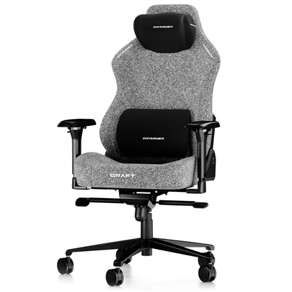 Dxracer Craft   Gamerstol Tekstil Grå