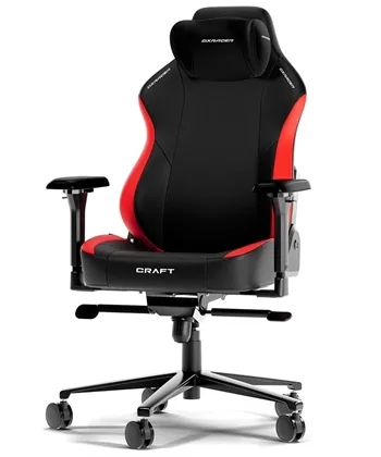 Dxracer Craft   Gamerstol Epu Læder Sort Rød