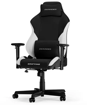 Dxracer Drifting   Gamerstol Epu Læder Sort Hvid