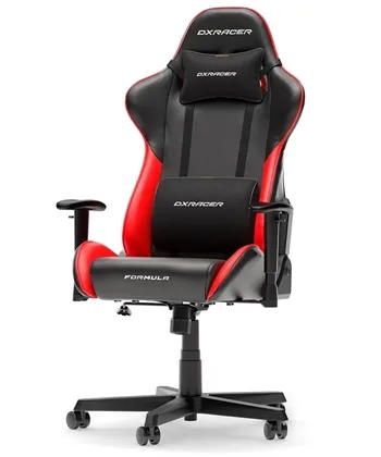 Dxracer Formula   Gamerstol Pvc Læder Sort Rød
