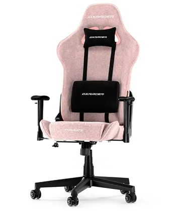Dxracer Prince   Gamerstol Tekstil Pink