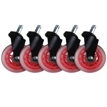 Gear4u Rush Rubber Wheels Red