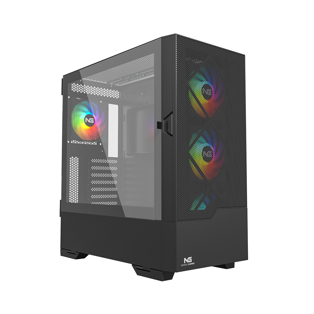 Nordic Gaming Munin Rgb Tårn Atx Sort