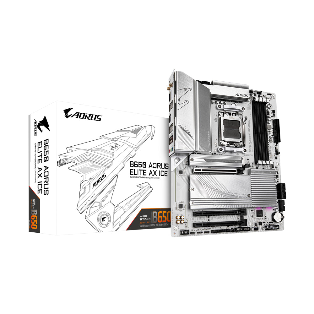 Gigabyte B650 Aorus Elite Ax Ice Atx Socket Am5 Amd B650 Bundkort Geekd Dk