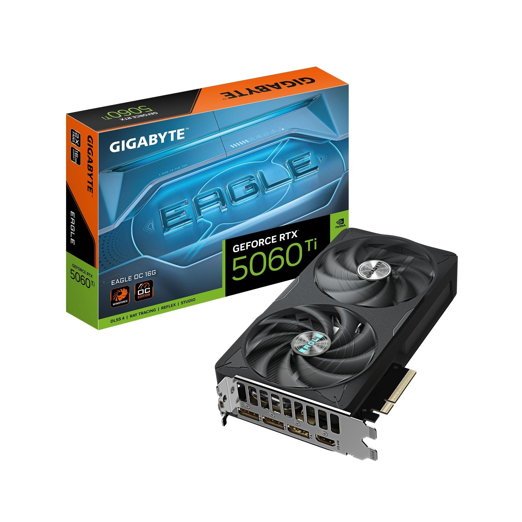 Gigabyte Geforce Rtx 5060 Ti Eagle Oc 16g Grafikkort Geekd Dk