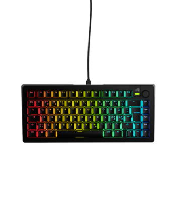 Glorious Gmmk   75  Prebuilt Wired Sort Nd Tastatur Geekd Dk