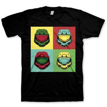 Halo Master Chief Pop Art  -shirt