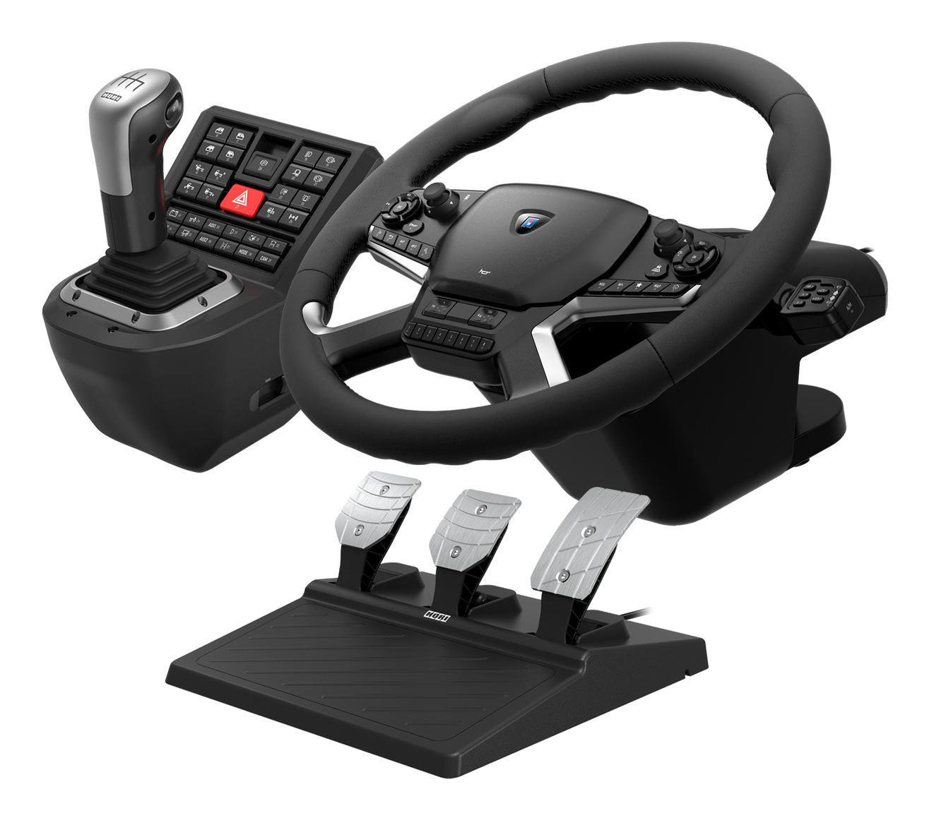 Hori Force Feedback Truck Control System For Pc Windows 10 11 Rat Pedal Geekd Dk