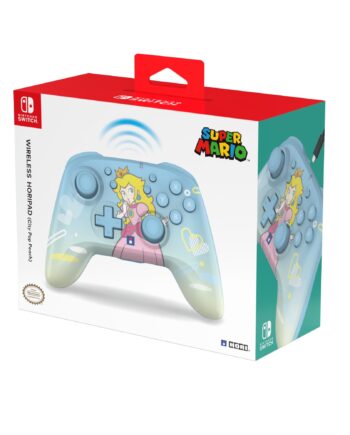 Hori Wireless Horipad Peach Light Blue Switch  Switch   Controller Geekd Dk