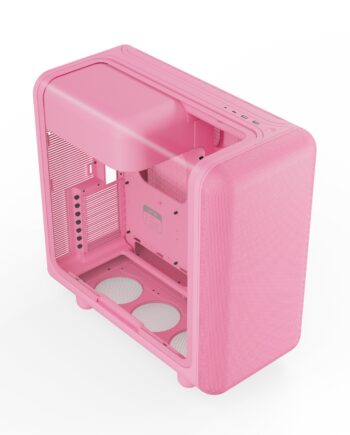 Hyte X50 Midi-tower   Strawberry Milk   Pink Kabinet Geekd Dk