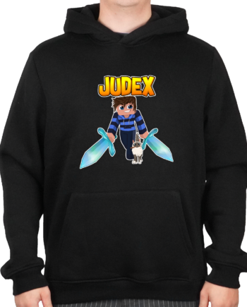 Judex Kriger Hoodie Sort    -