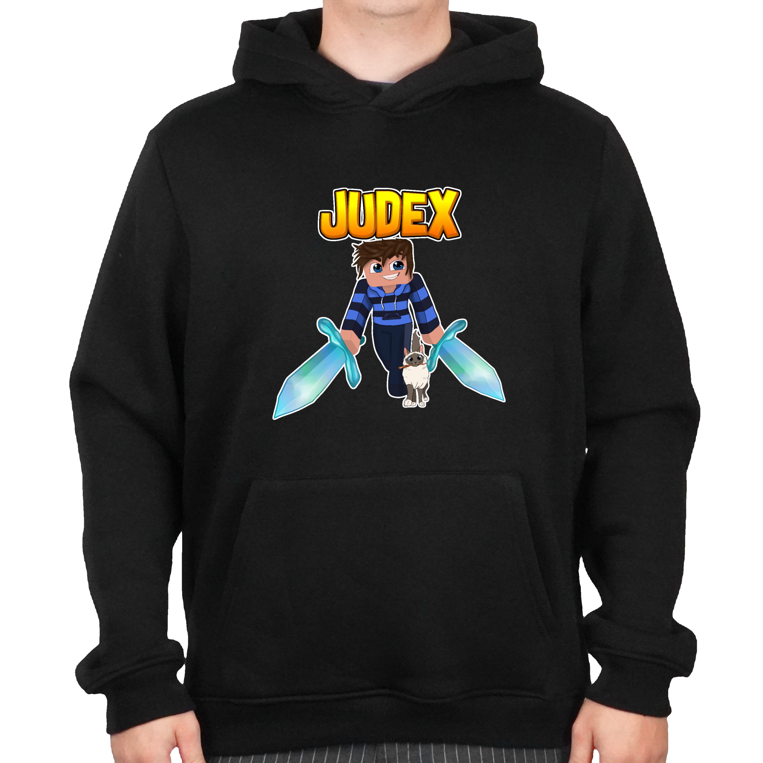 Judex Kriger Hoodie Sort -