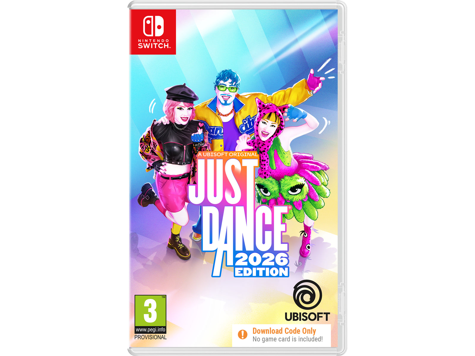 Just Dance 2026 Edition  Code In Box   Switch  Spil Geekd Dk