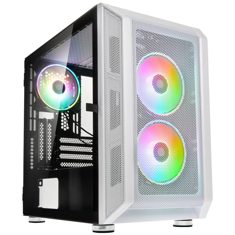 Kolink Citadel Mesh Rgb Micro-atx Case White