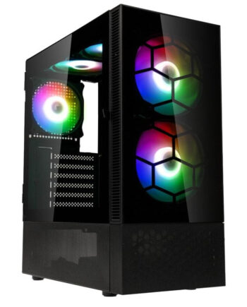 Kolink Observatory Mx Glass Argb Midi Tower Case Black