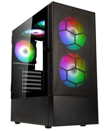 Kolink Observatory Mx Mesh Argb Midi Tower Case Sort