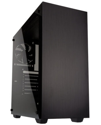 Kolink Stronghold Midi-tower  Tempered Glass Black Window