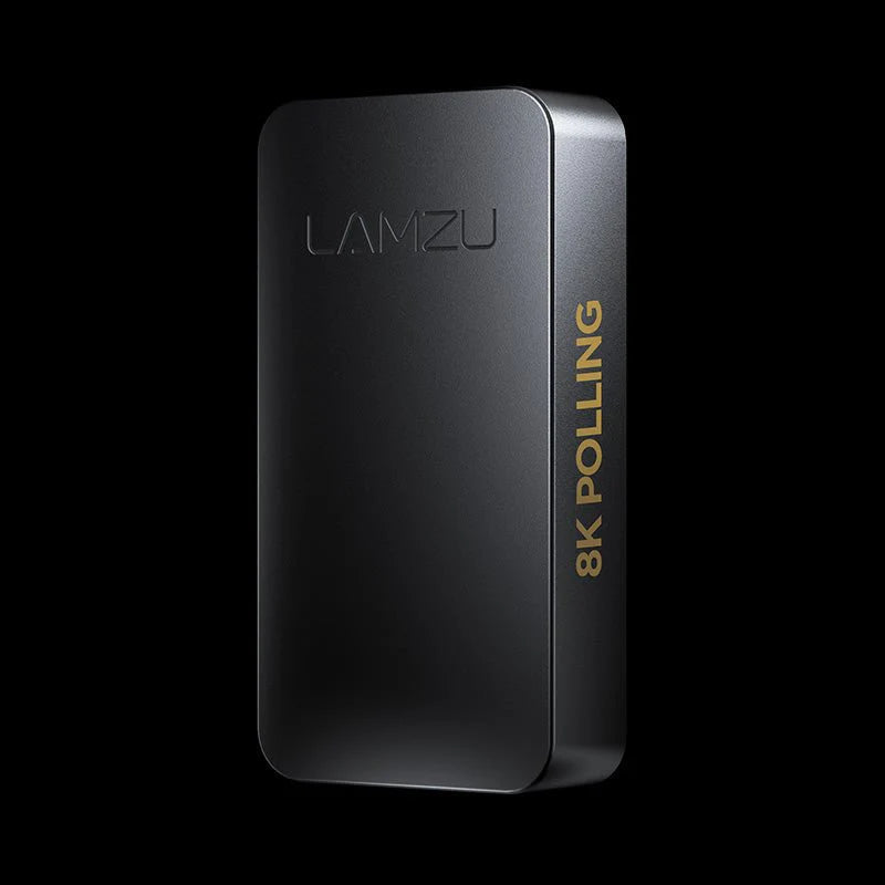 Lamzu Paro 8k Dongle  Omron Optical Charcoal Black Mus Tilbehør Geekd Dk