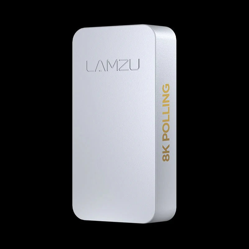 Lamzu Paro 8k Dongle  Omron Optical White Mus Tilbehør Geekd Dk
