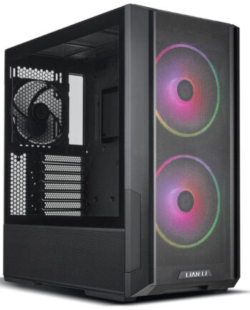 Lancool 216 Rgb   -atx Kabinet Midi Tårn Sort