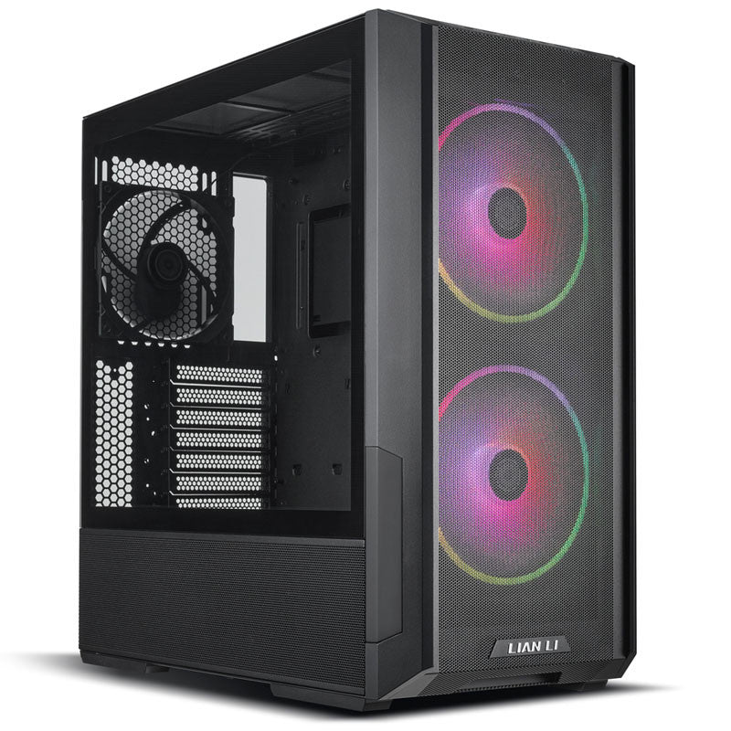 Lancool 216 Rgb   -atx Kabinet Midi Tårn Sort