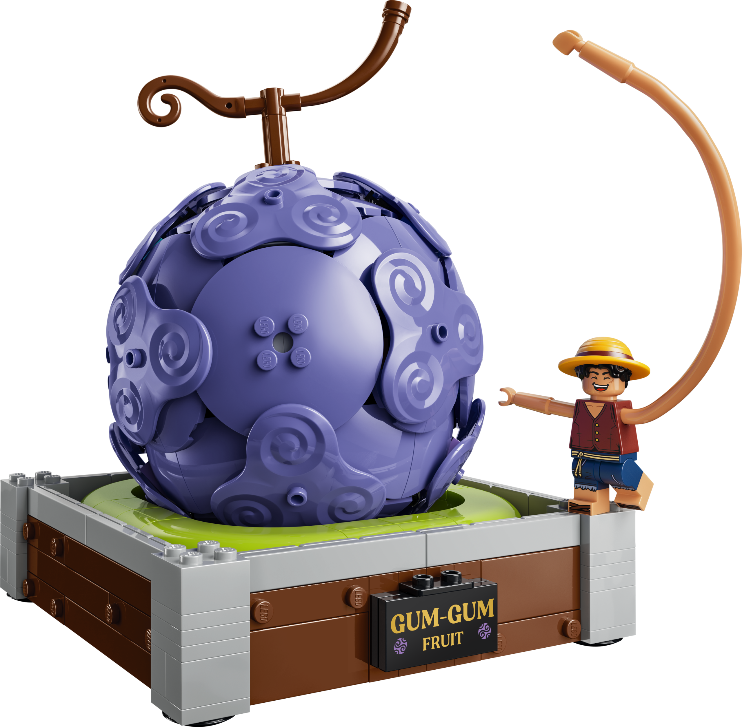 Lego One Piece Gum-gum-frugten Geekd Dk