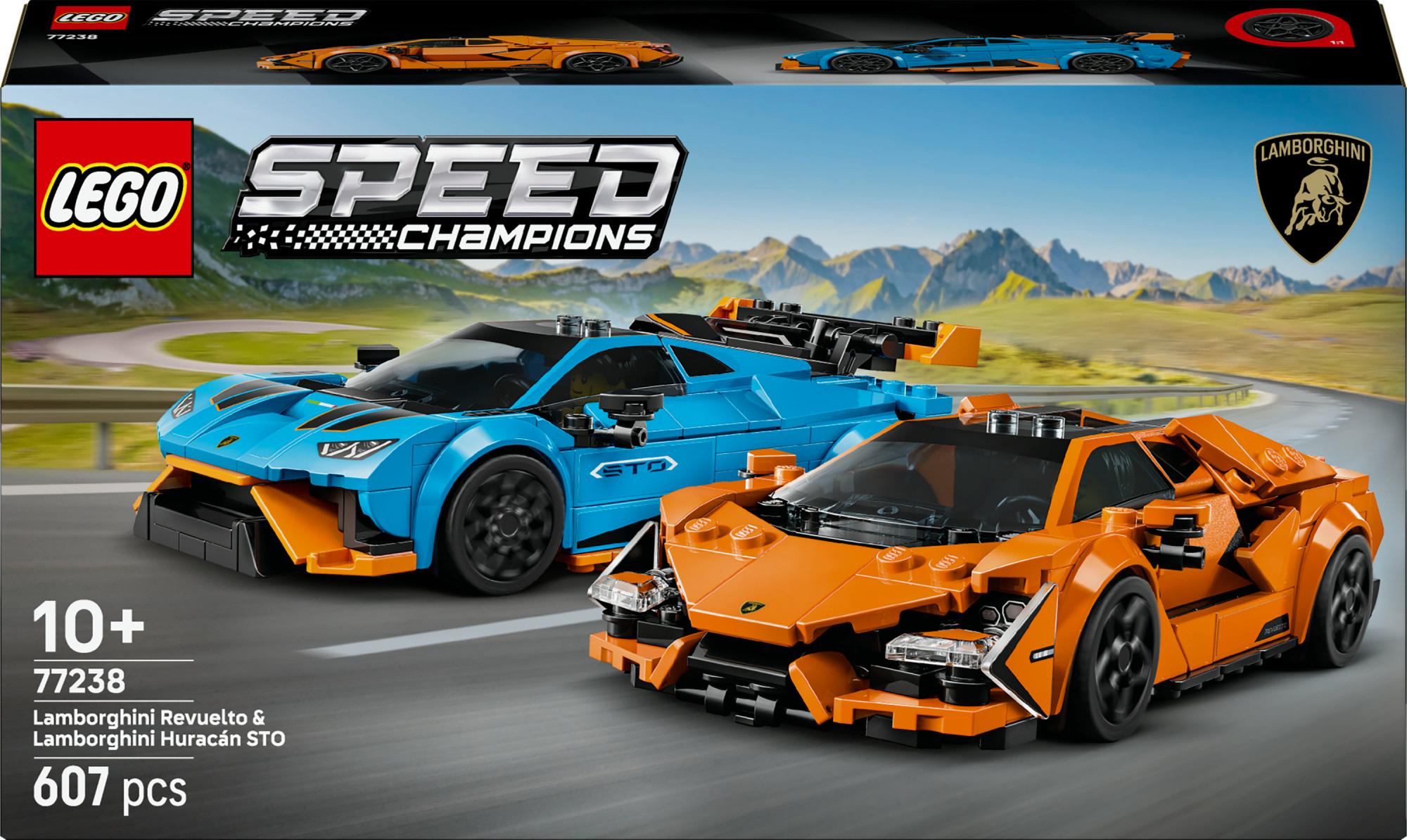 Lego Speed Champions   Lamborghini Revuelto   Huracán Sto Geekd Dk