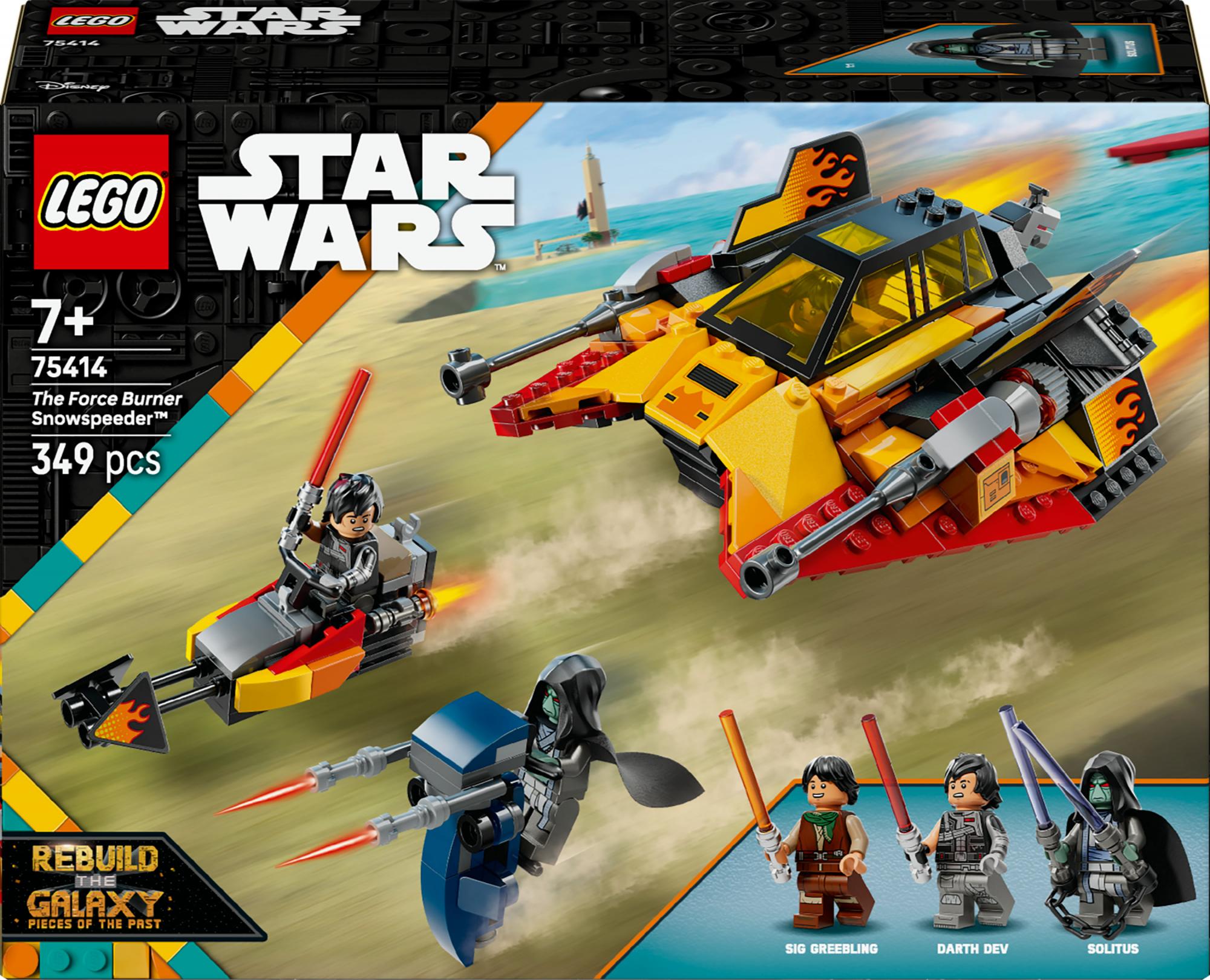 Lego Star Wars Tm The Force Burner Snowspeeder  75414