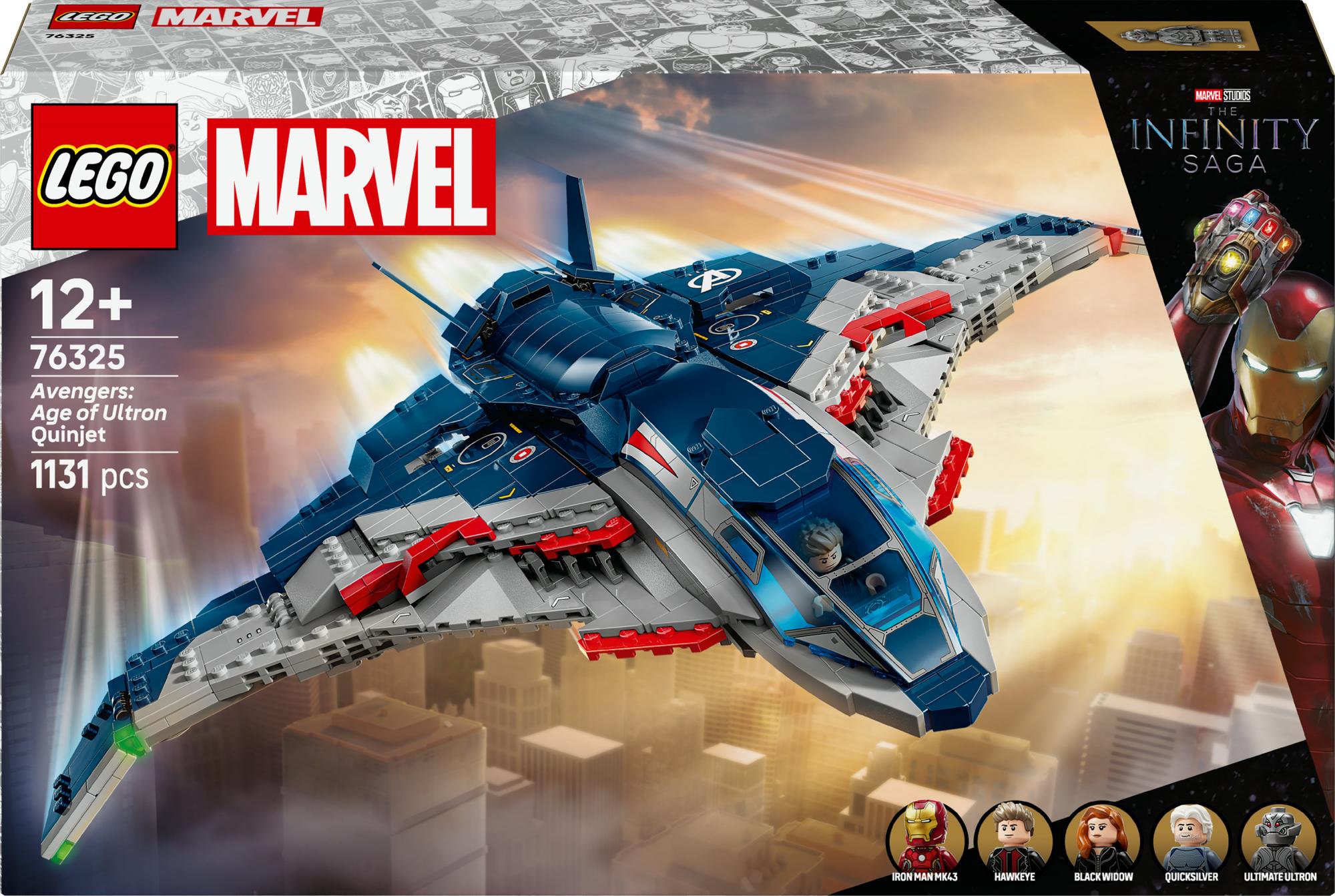 Lego Super Heroes   Avengers: Age Of Ultron Quinjet