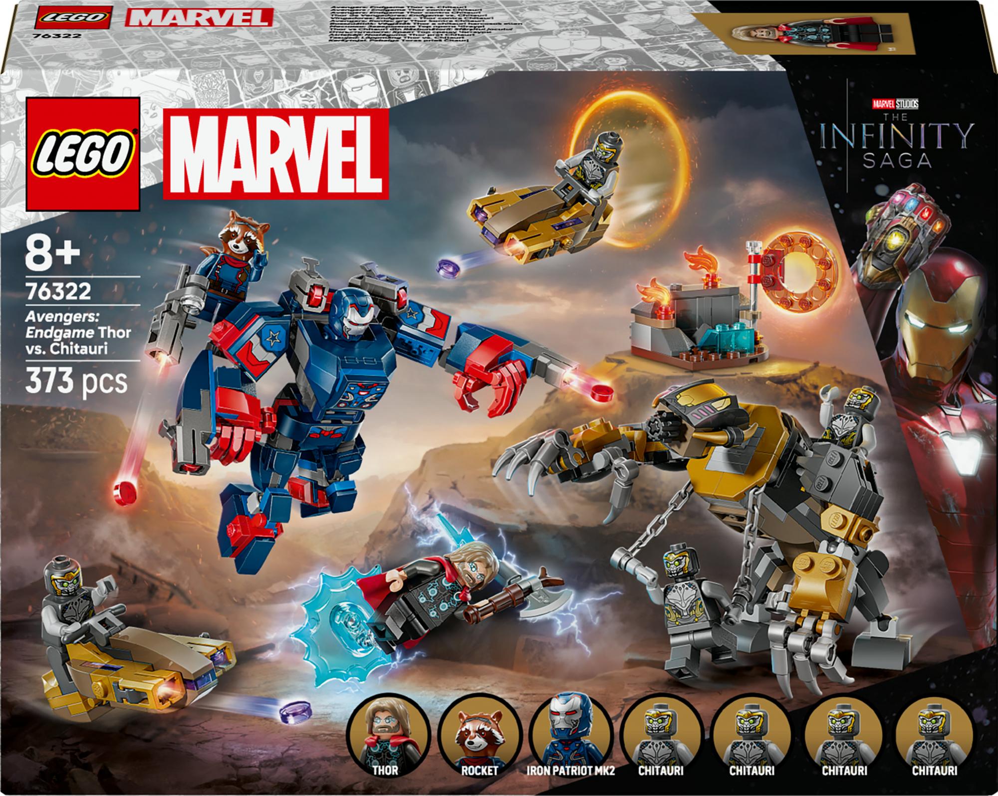 Lego Super Heroes   Avengers: Endgame Thor Vs  Chitauri