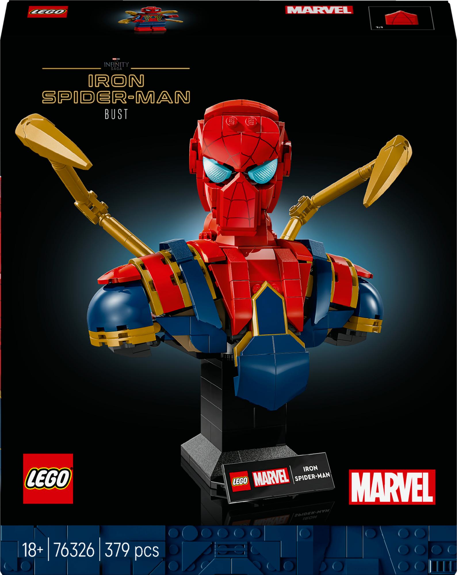 Lego Super Heroes Iron Spider-man Bust  76326