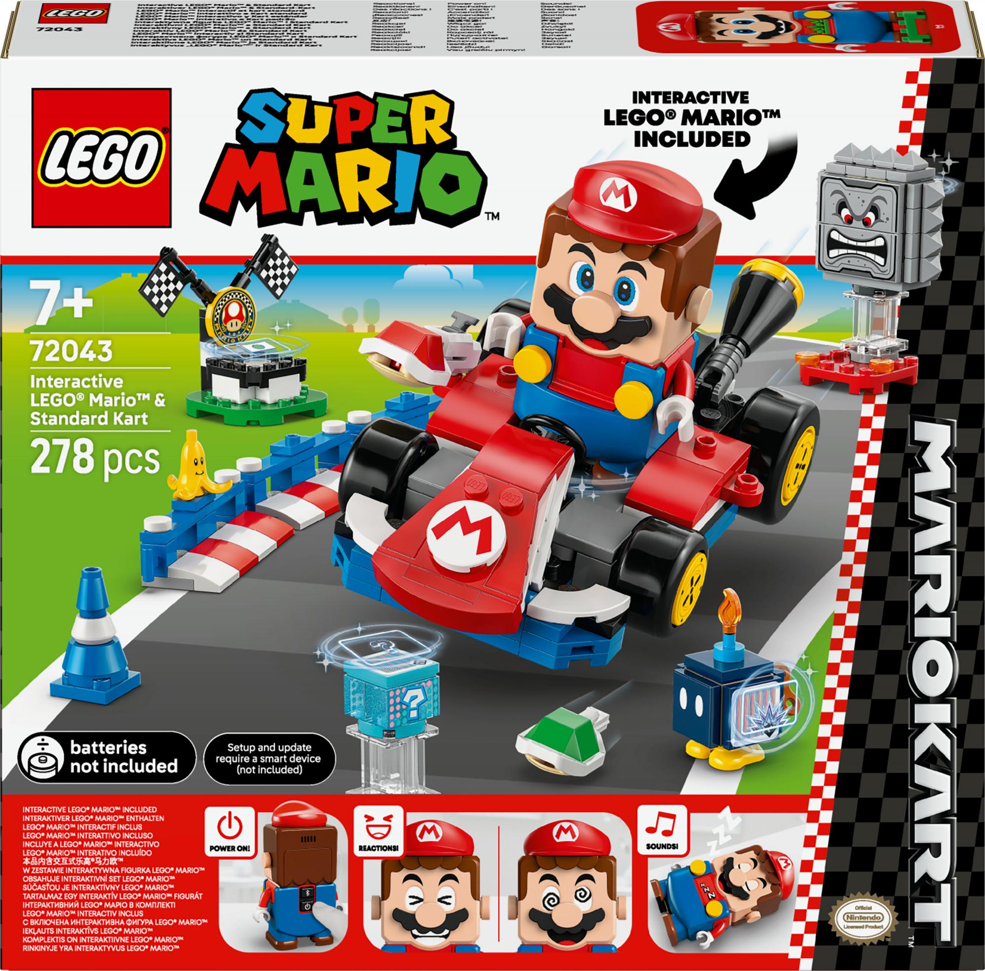 Lego Super Mario   Mario Kartâ : Interaktiv Legoâ  Marioâ    Standard Kart Geekd Dk