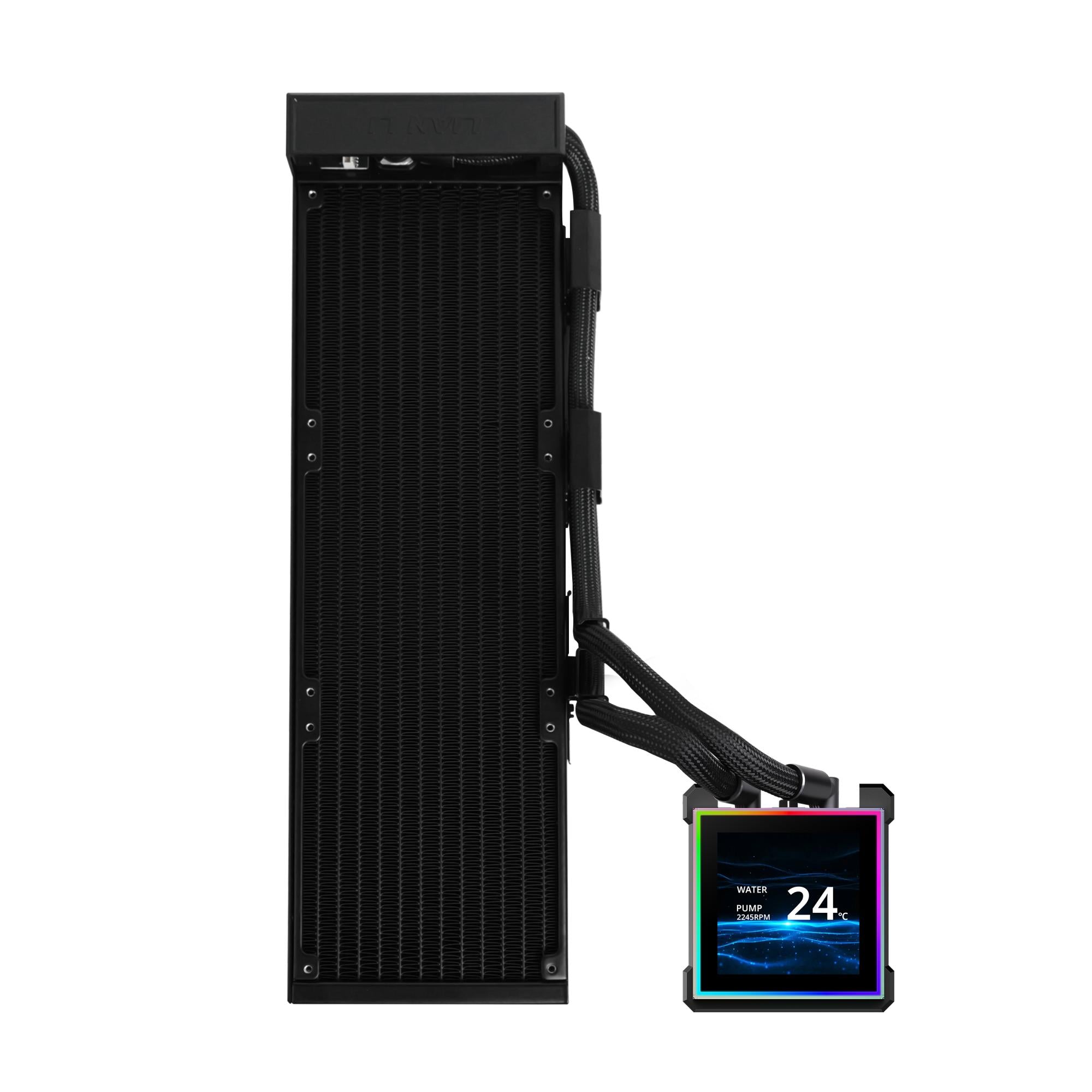 Lian Li Hydroshift Ii Lcd-   360n Fanless  Black Vandkøling Geekd Dk
