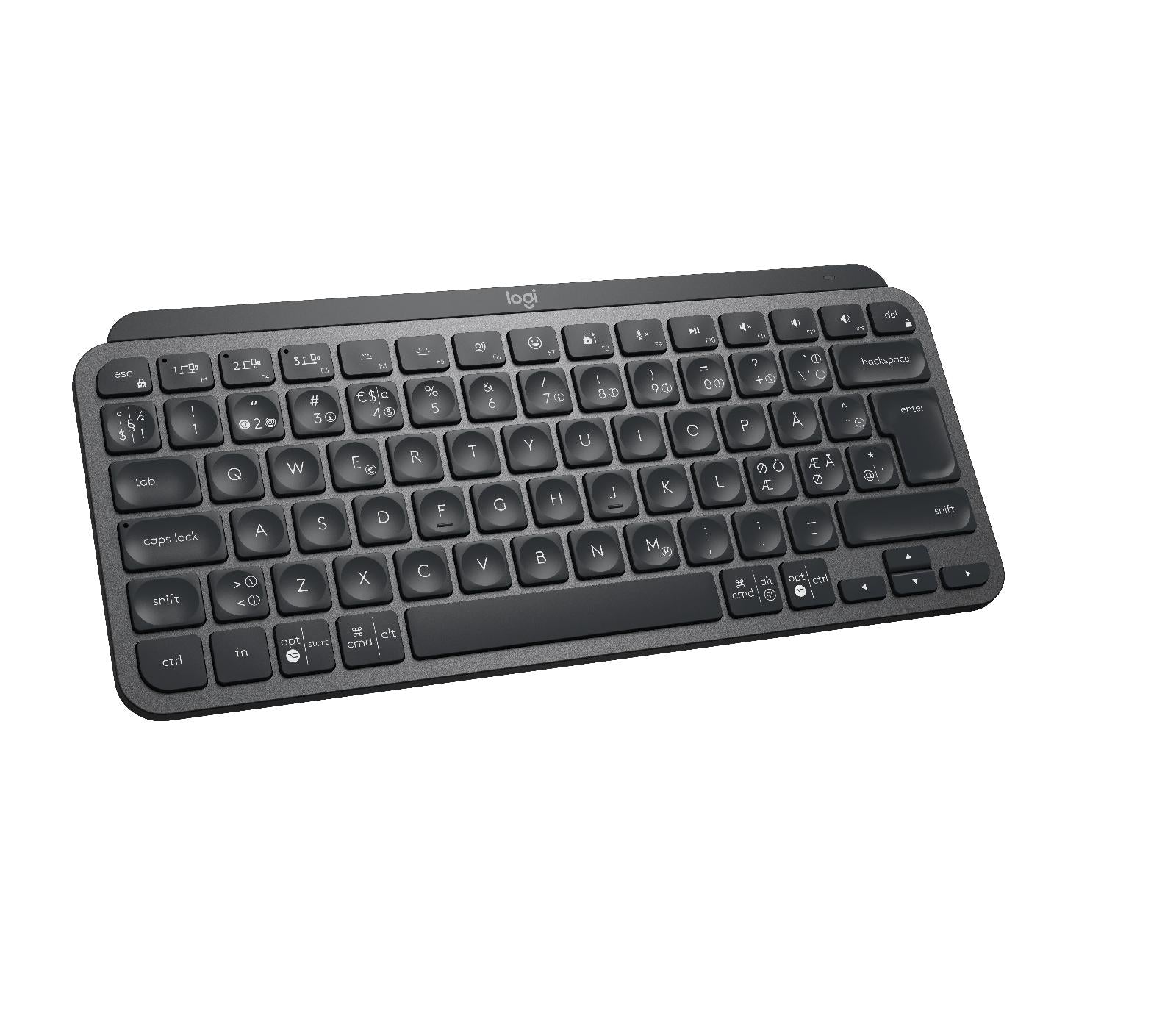 Logitech Mx Keys Mini Minimalist Wireless Illuminated Keyboard Nordic Layout Tastatur Geekd Dk