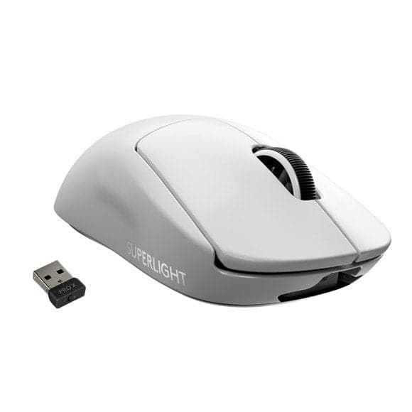 Logitech Pro   Superlight Wireless Gaming Mus Hvid