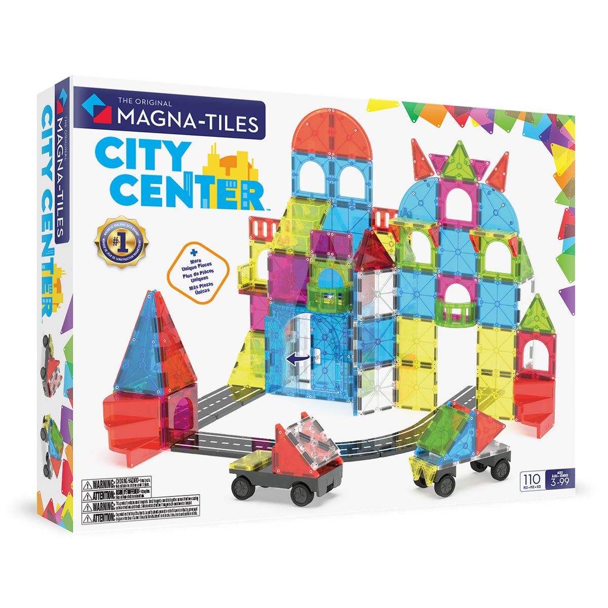 Magna-tiles City Center   Magnetisk Byggesæt Geekd Dk