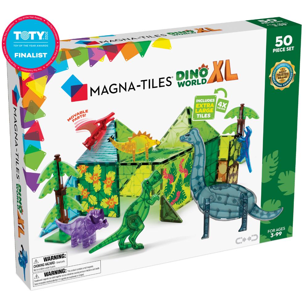 Magna-tiles Dino World     Magnetisk Byggesæt Geekd Dk
