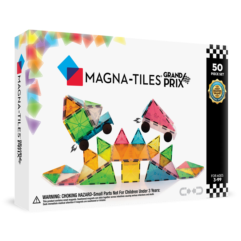 Magna-tiles Grand Prix Frost   Magnetisk Byggesæt Geekd Dk