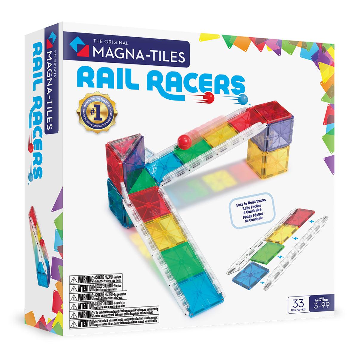 Magna-tiles Small Rail Racer   Magnetisk Byggesæt Geekd Dk