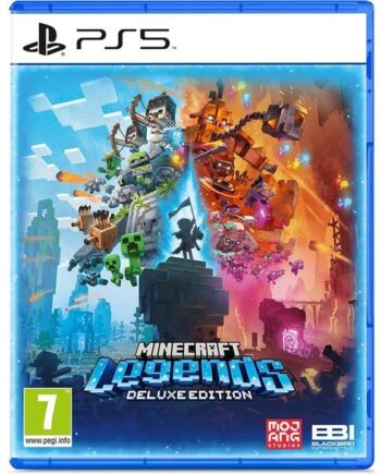 Minecraft Legends  Deluxe Edition  Playstation   Ps5 Spil Geekd Dk