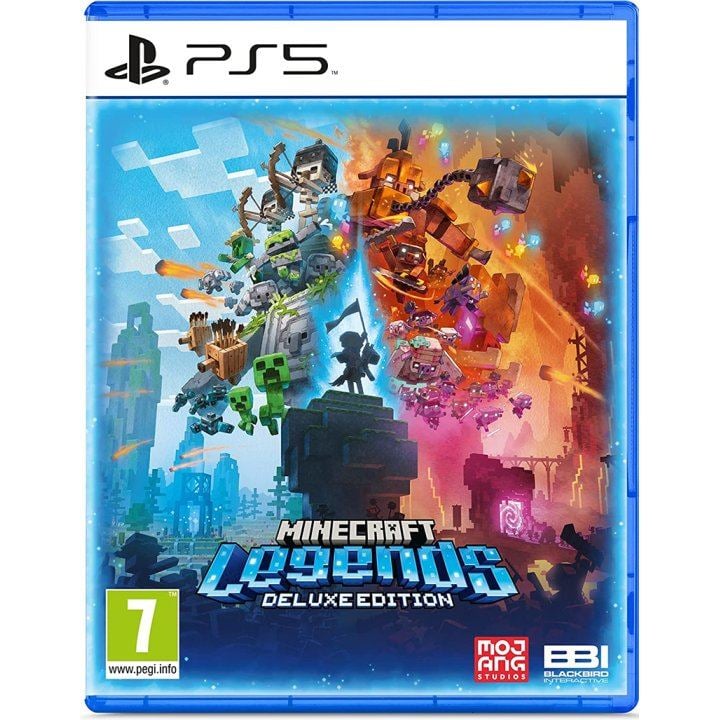 Minecraft Legends Deluxe Edition Playstation Ps5 Spil Geekd Dk