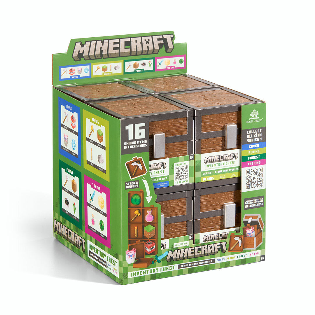 Minecraft Loot Chest Assortment   Samlekister Legetøj Geekd Dk