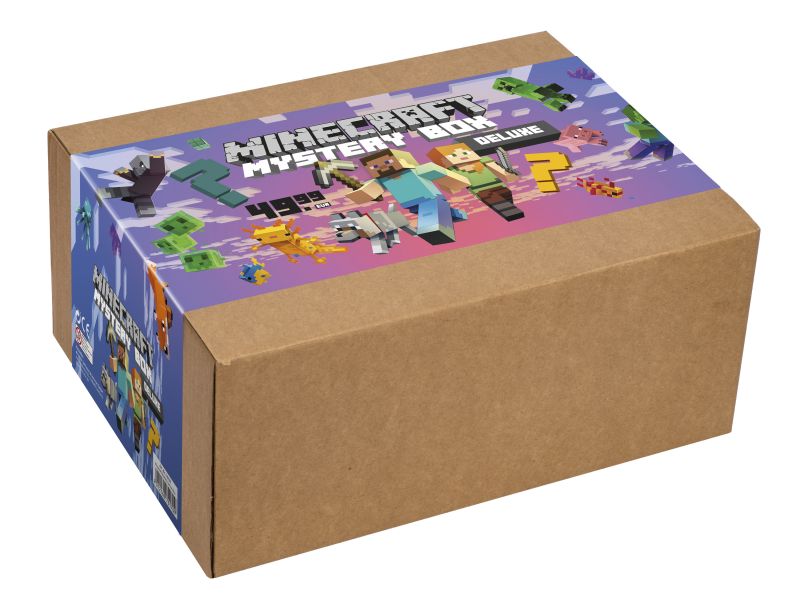 Minecraft Mystery Deluxe Box Mystery Box Geekd Dk