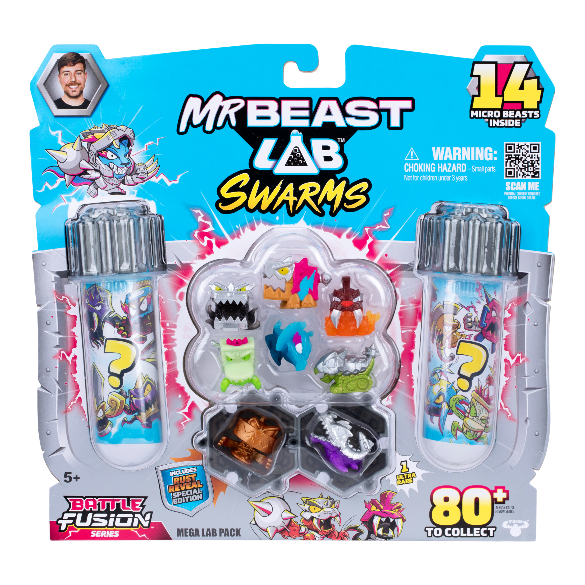 Mrbeast Lab Swarms Battle Fusion   14-pack  Style    Figur Geekd Dk