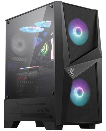 Msi Mag Forge 100r Mid-tower Atx   Micro-atx   Mini-itx Kabinet Geekd Dk