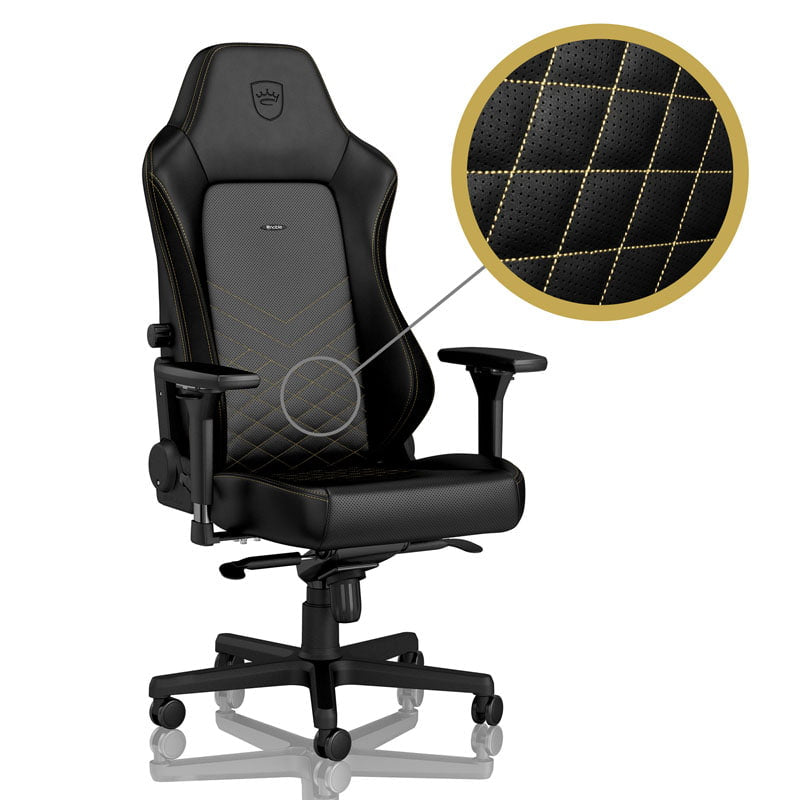 Noblechairs Hero Black Gold Stol Geekd Dk