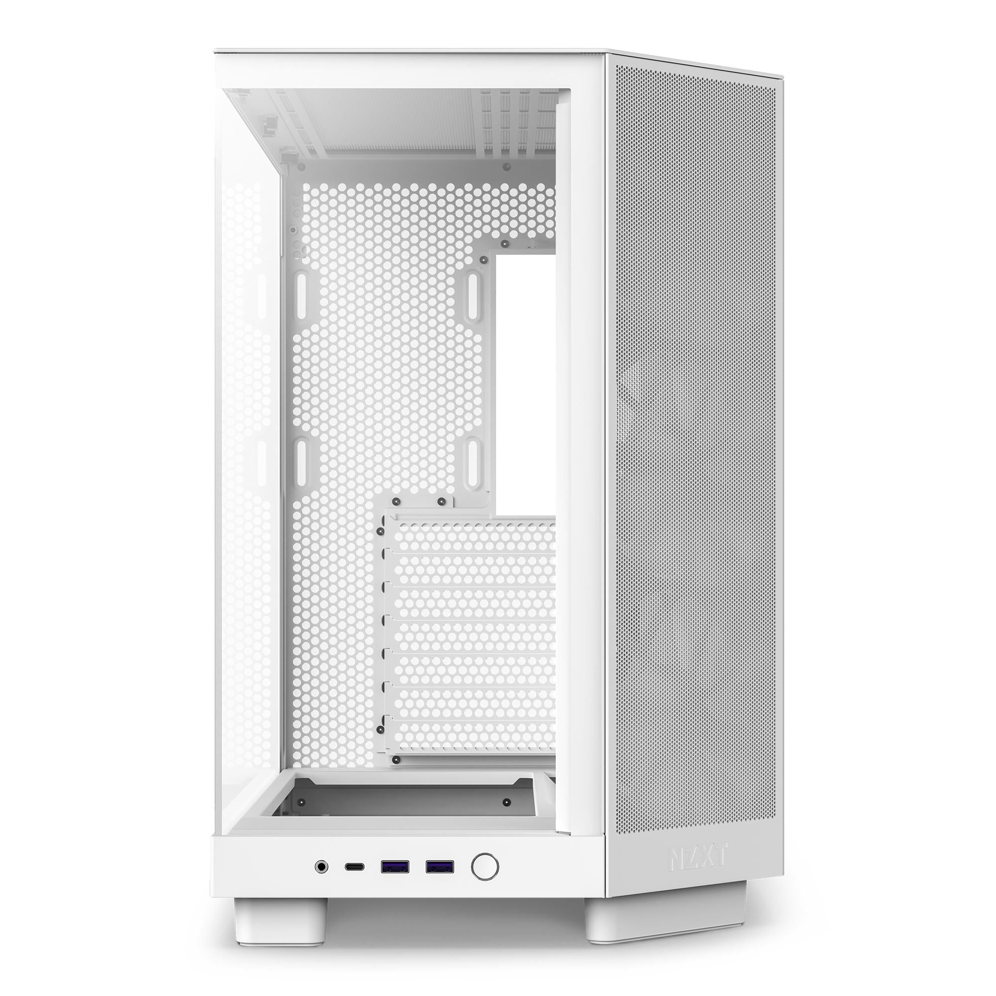 Nzxt Series H6 Flow Tårn Atx Hvid Kabinet Geekd Dk