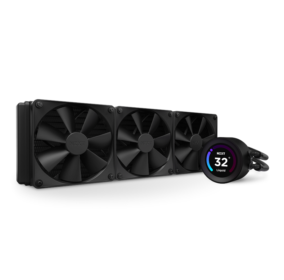 Nzxt Kraken Elite 360 Black Intel Amd Vandkøler Vandkøling Geekd Dk